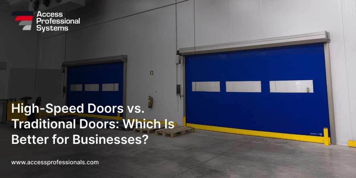 High-Speed Doors vs. Traditional Doors: Which Is Better for Businesses?