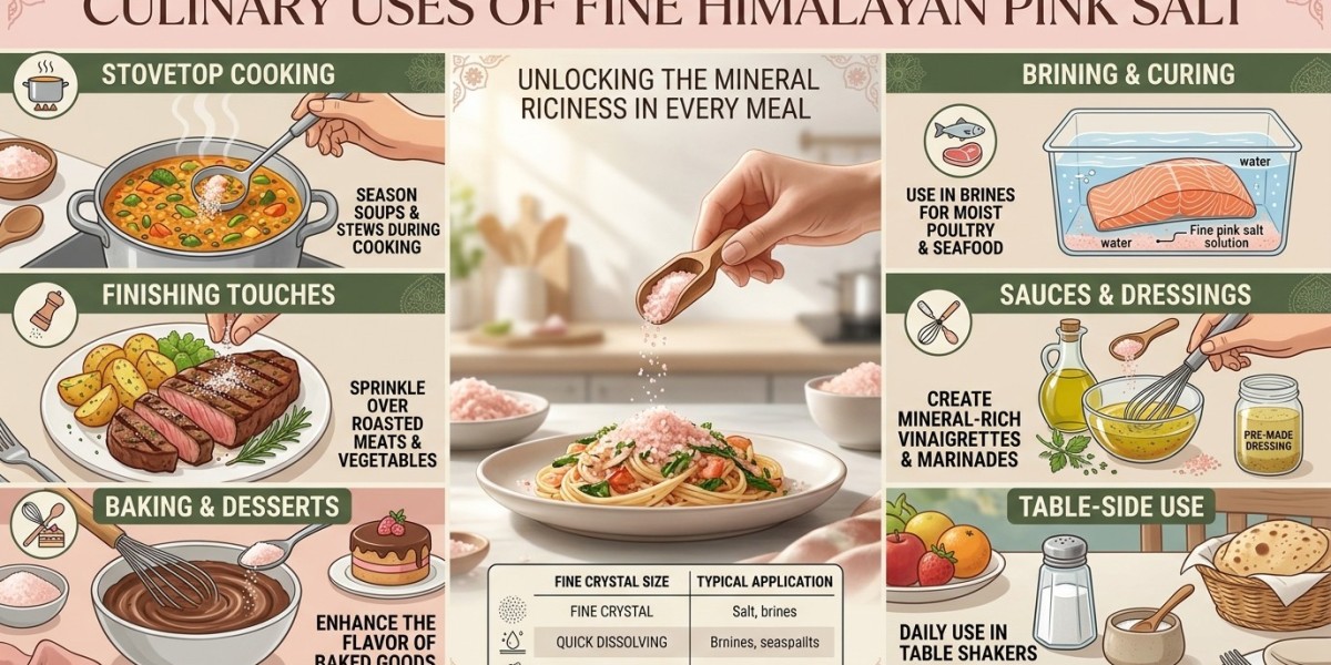 Culinary Uses of Fine Himalayan Pink Salt