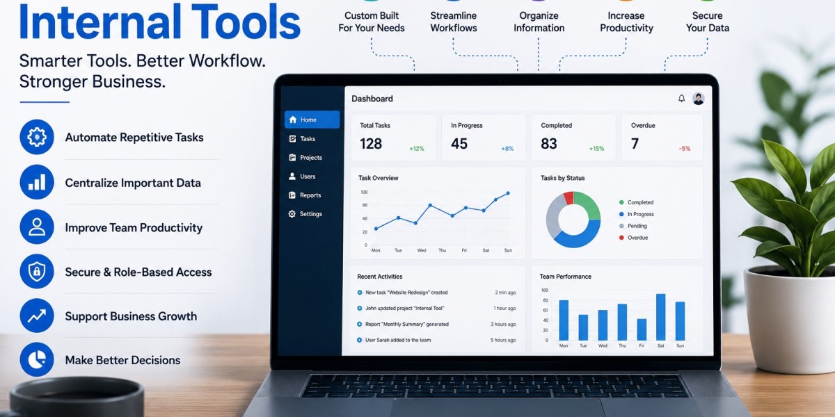 How Custom Internal Tools Help Businesses Work Smarter