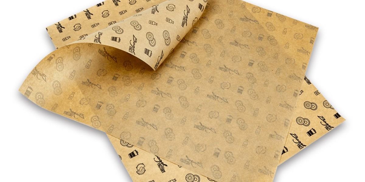 Custom Hot Paper for Simple Food Wrap Uses