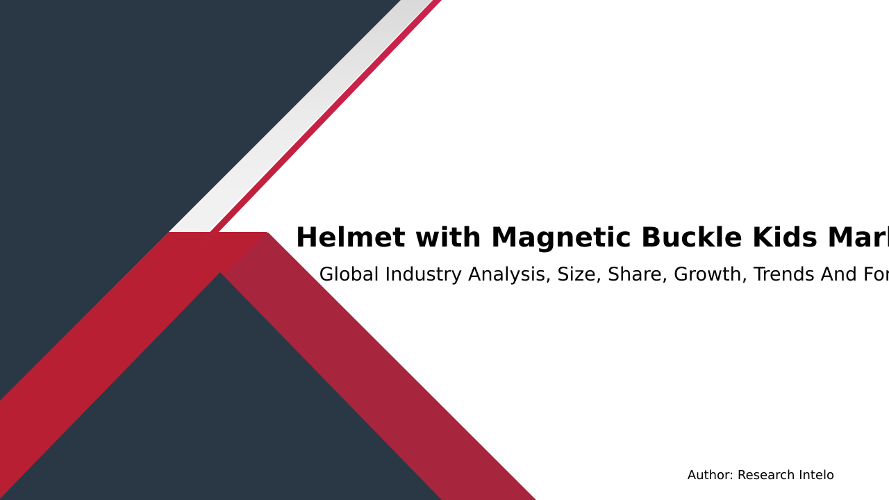 Helmet with Magnetic Buckle Kids Market Research Report 2033